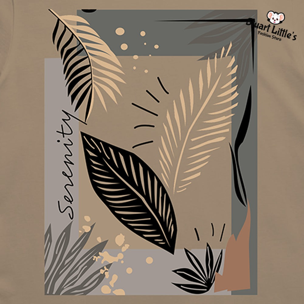 Skin Touch Printed T-shirt for Girls