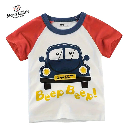 Beep Beep Car Printed T-shirt