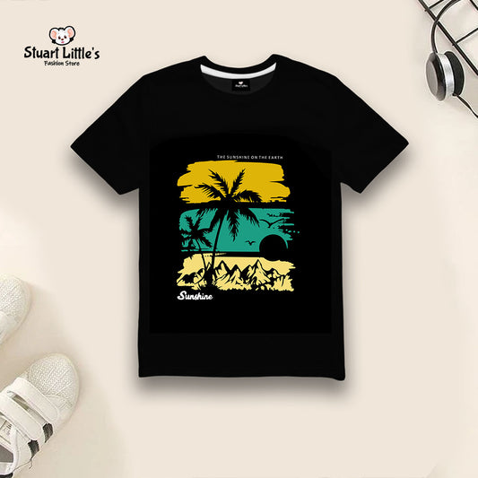 Black Beach Summer Tee