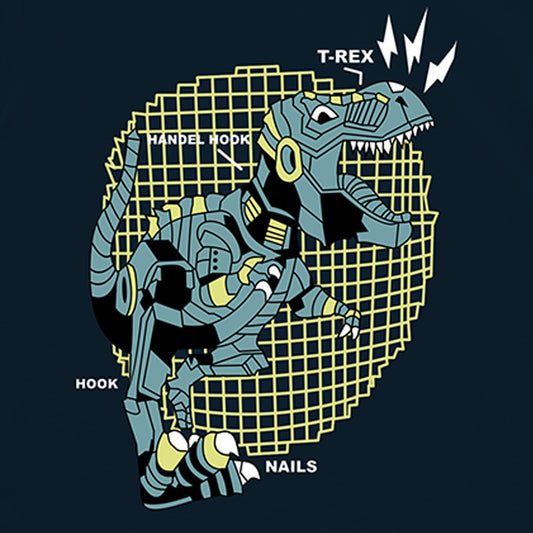 Dino World Printed T-shirt for Boys