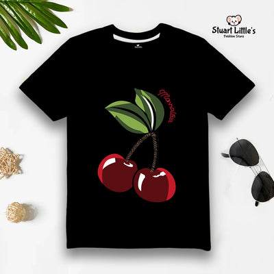 Cherry Printed T-shirt for Girls